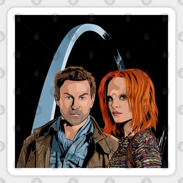 Nolan and Irisa Magnet by PCMdesigner